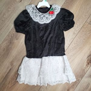 30) ROANNA Vintage Taffeta Layered Lace Dress Sz. 6X